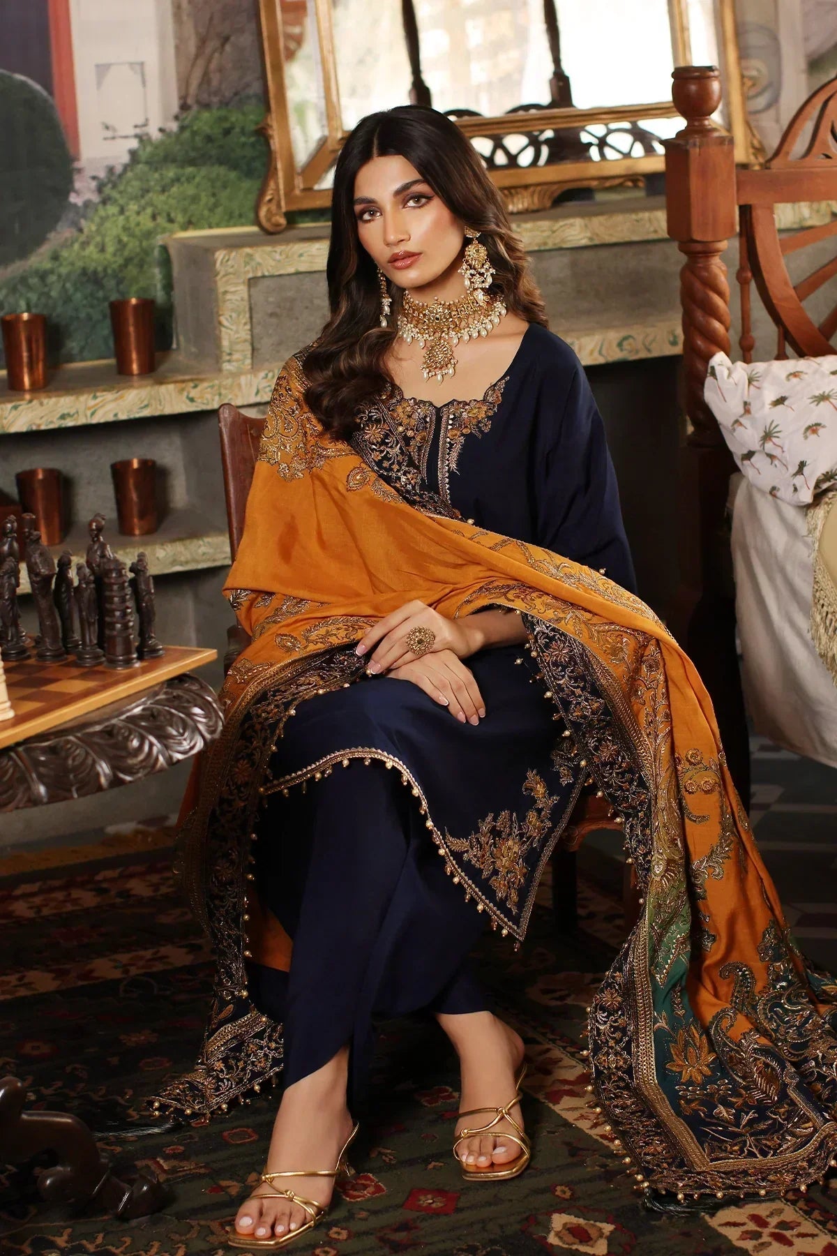 Mina Kashif | Meeral Formals 23 | MKF23-17 - House Of Hania