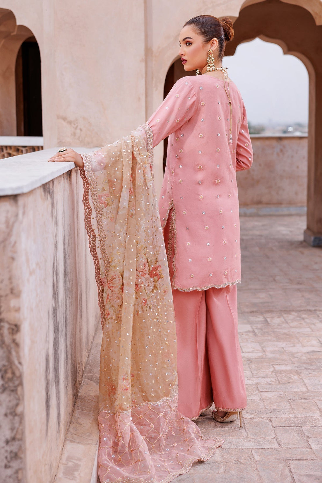 Mina Kashif | Shahbano Luxury Pret 24 | Amber - House Of Hania
