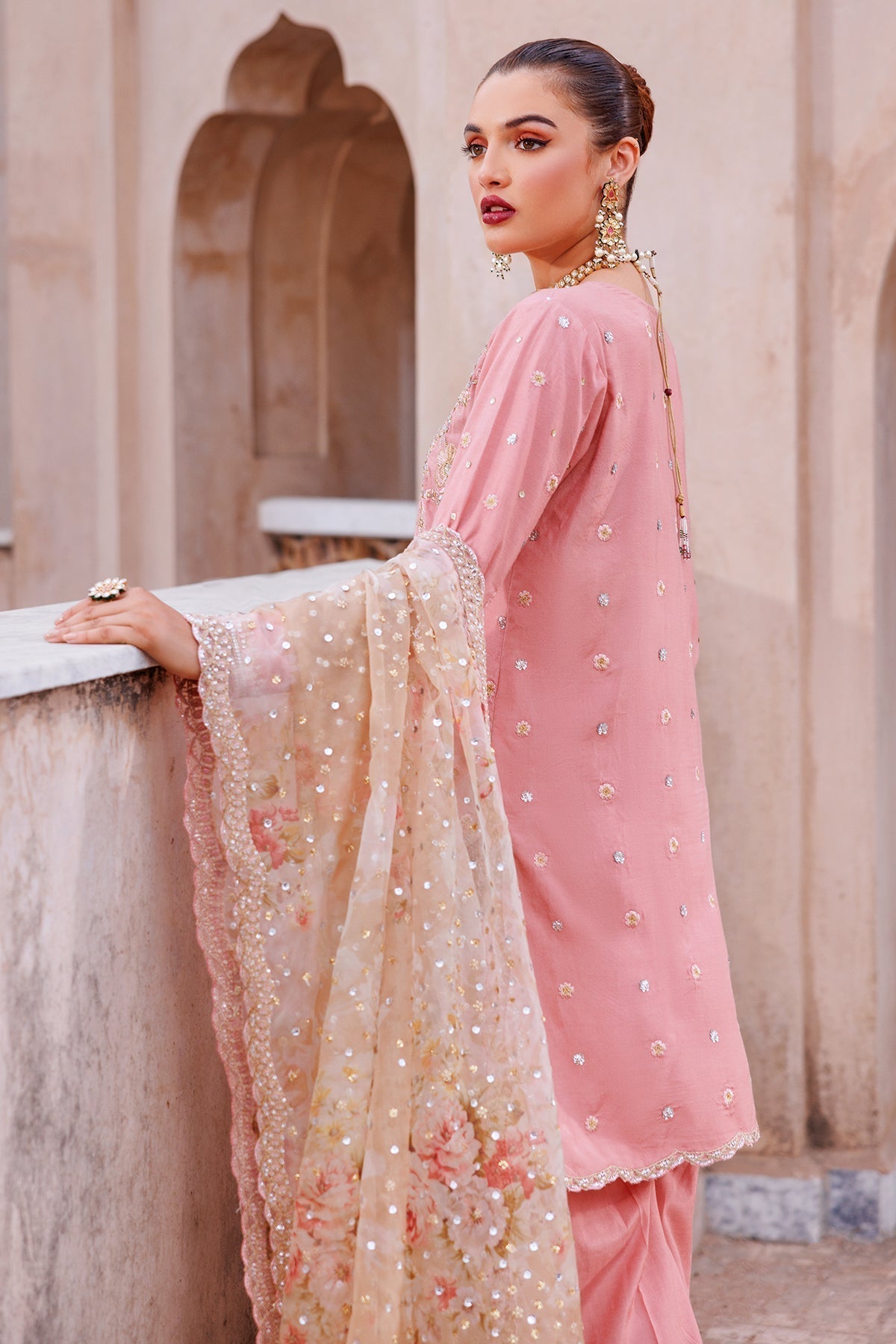 Mina Kashif | Shahbano Luxury Pret 24 | Amber - House Of Hania
