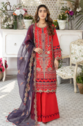 Mohagni | Muntazir Luxury Lawn 24 | AM-10 - House Of Hania