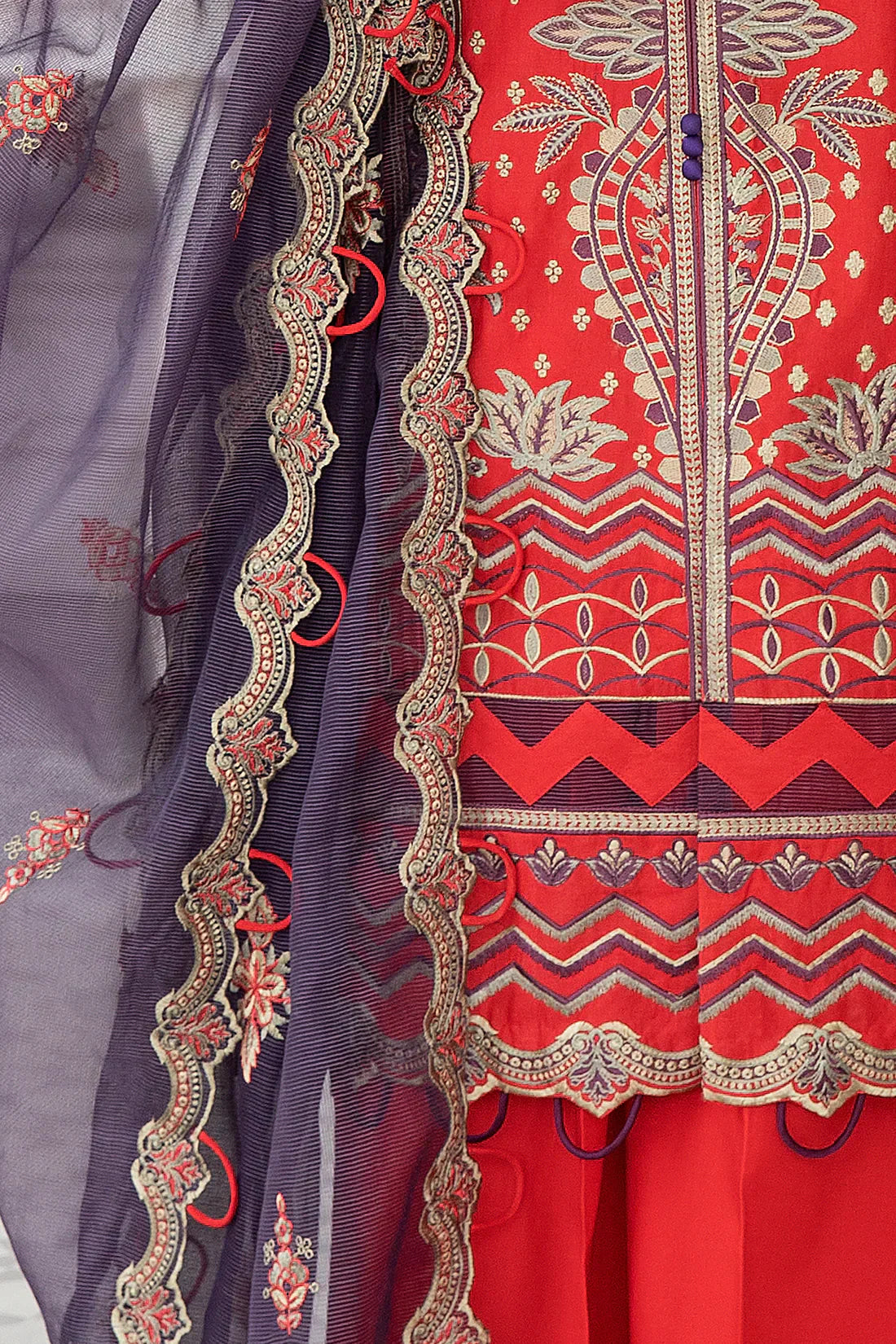 Mohagni | Muntazir Luxury Lawn 24 | AM-10 - House Of Hania