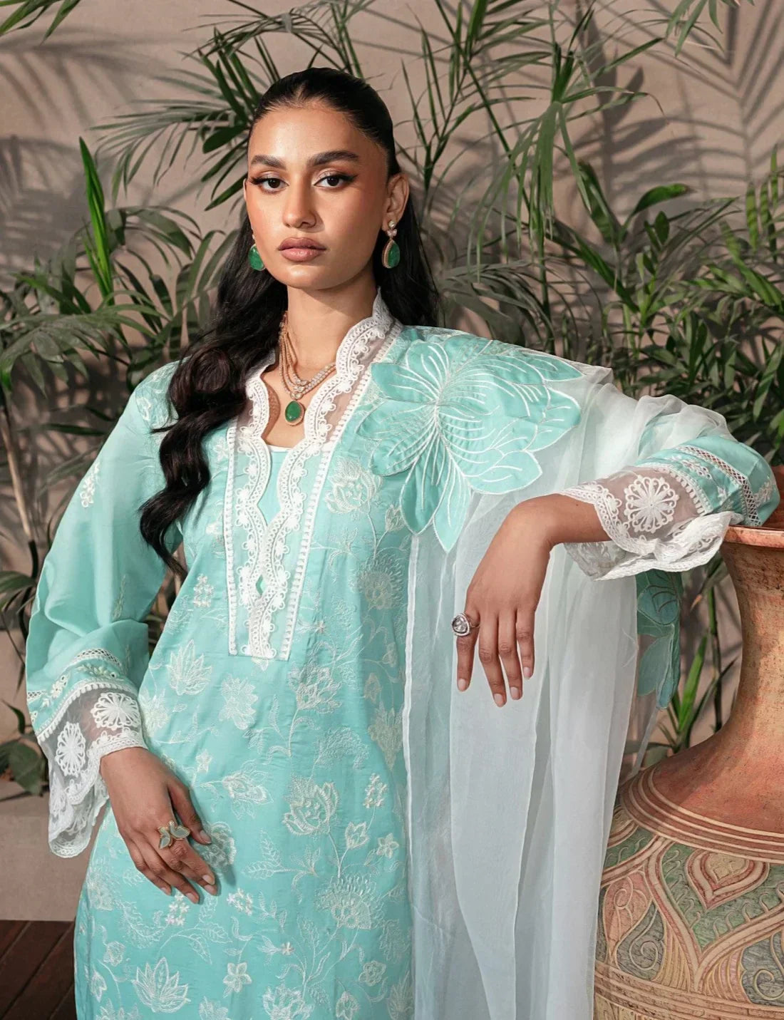 Mohagni | Muntazir Luxury Lawn 24 | MGZ-09 - House Of Hania