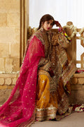 Mohsin Naveed Ranjha – MNR – KESARI – ZWU23-21 – Mustard - House Of Hania