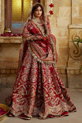 Mohsin Naveed Ranjha – MNR – MUKHI (BIA III) – ZWU23-20 – Sindoori Red - House Of Hania