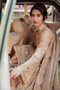 Mohsin Naveed Ranjha – MNR – NOOR JEHAN – ZWU22-12 – Creamy Beige - House Of Hania