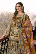 Mohsin Naveed Ranjha – MNR – VIRAAS – ZWU23-18 – Moss Green - House Of Hania
