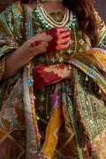 Mohsin Naveed Ranjha – MNR – VIRAAS – ZWU23-18 – Moss Green - House Of Hania