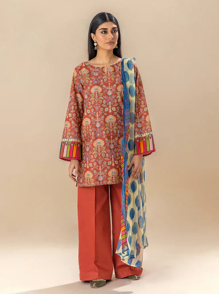 Morbagh | Lawn Collection 24 | AUBURN SKY - House Of Hania