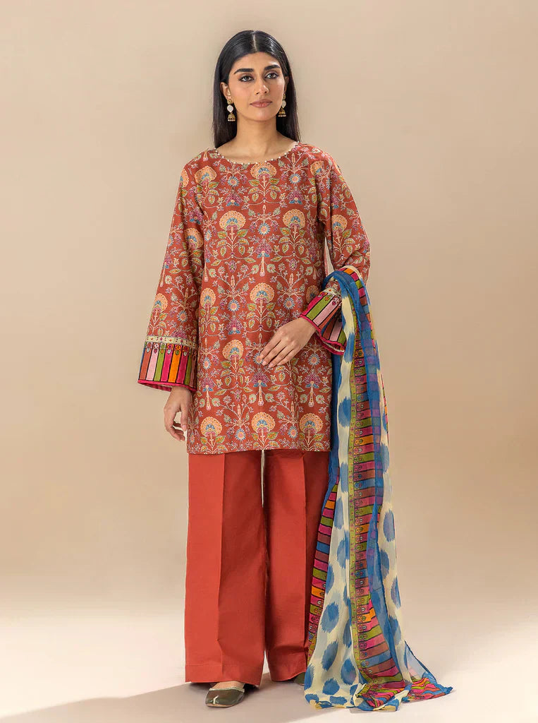 Morbagh | Lawn Collection 24 | AUBURN SKY - House Of Hania