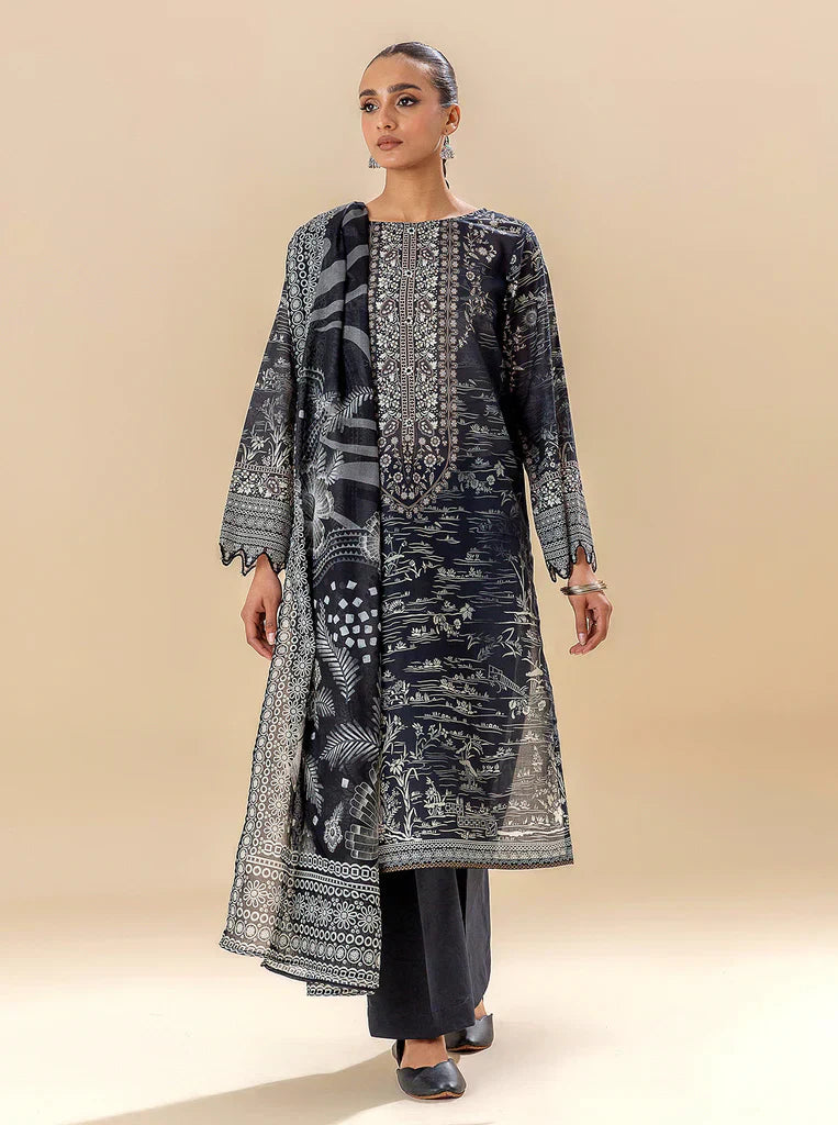 Morbagh | Lawn Collection 24 | EBONY STREAMS - House Of Hania