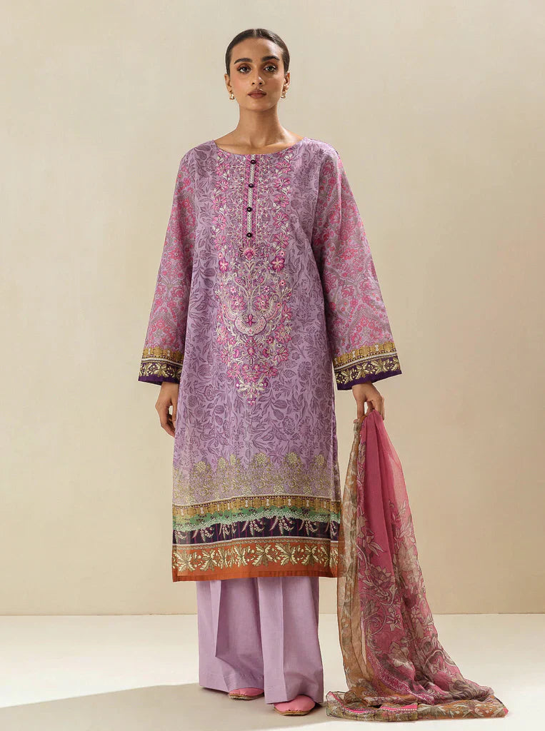 Morbagh | Lawn Collection 24 | LAVENDULA LOOP - House Of Hania