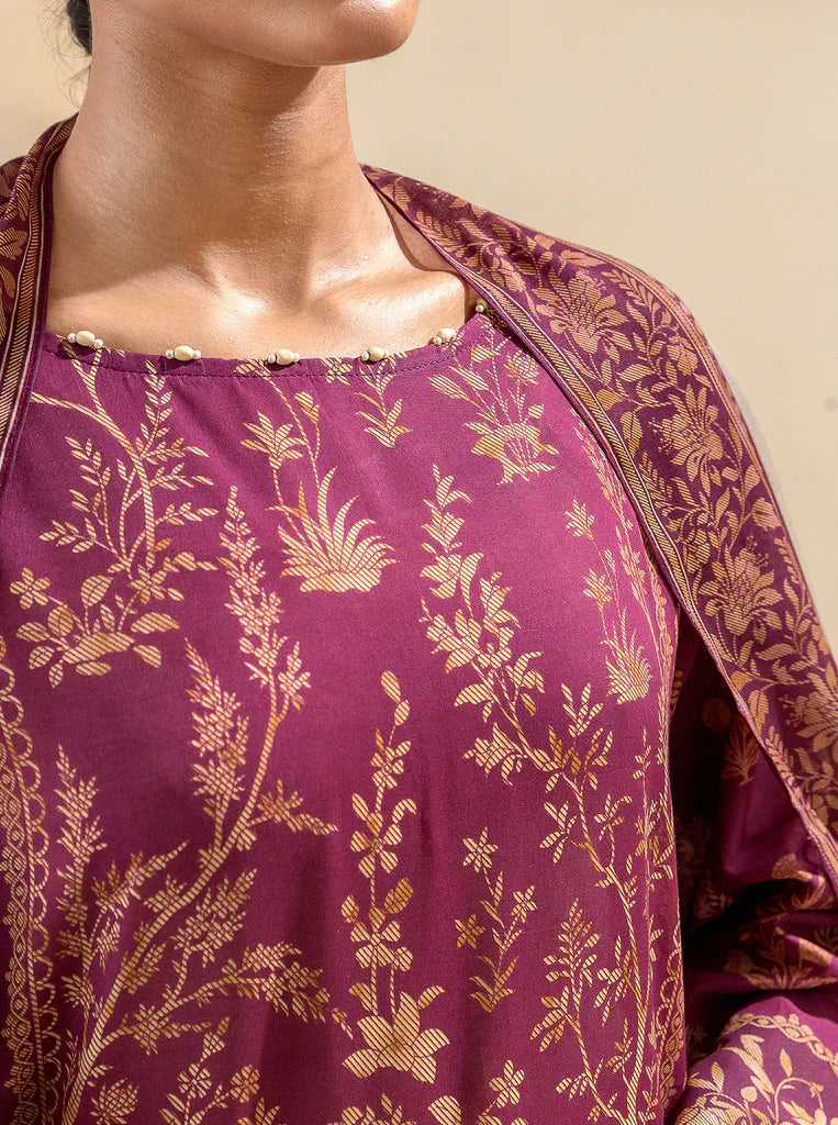 Morbagh | Lawn Collection 24 | MAGENTA MOON - House Of Hania