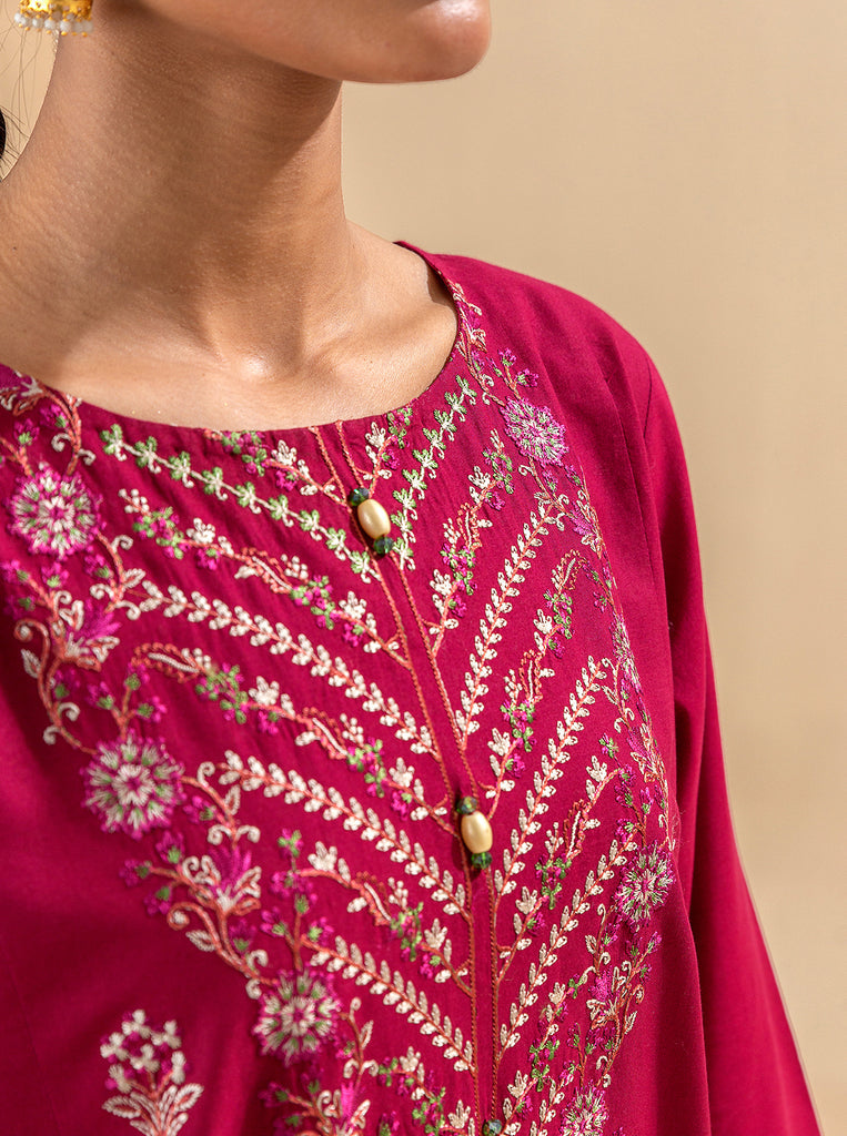 Morbagh | Lawn Collection 24 | RASPBERRY COULIS - House Of Hania