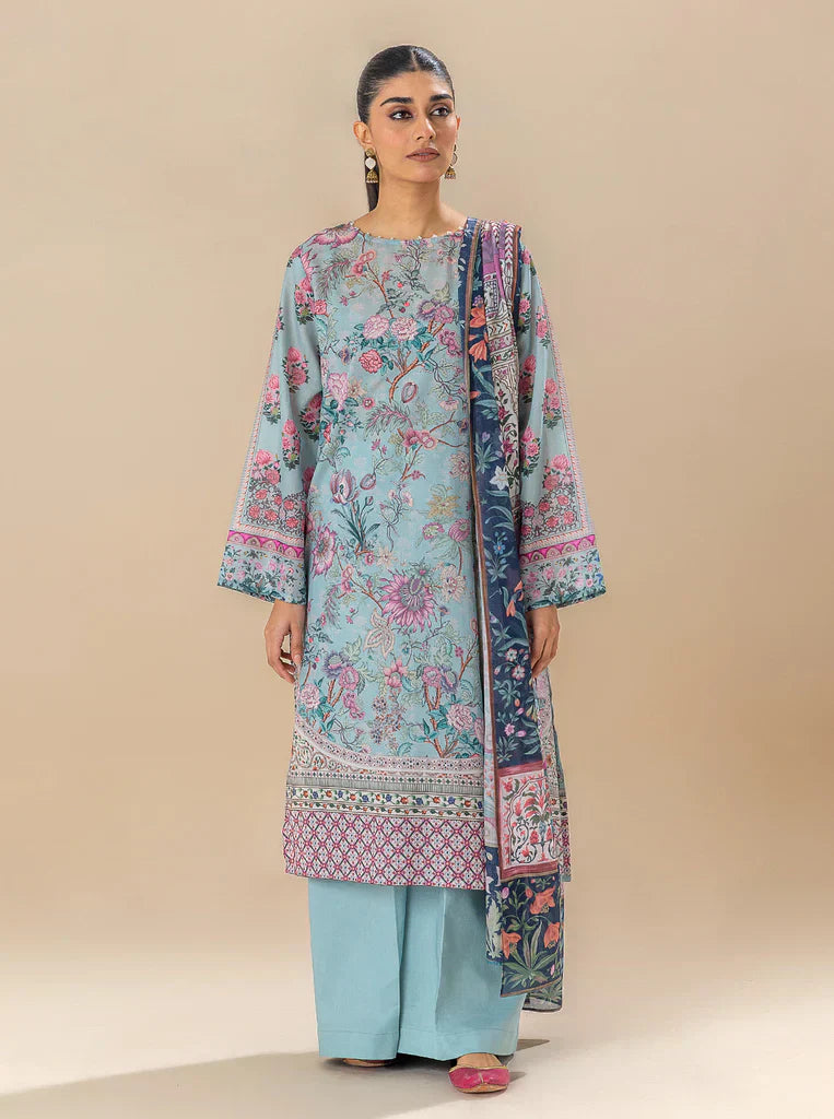 Morbagh | Lawn Collection 24 | SOUL BLUE - House Of Hania