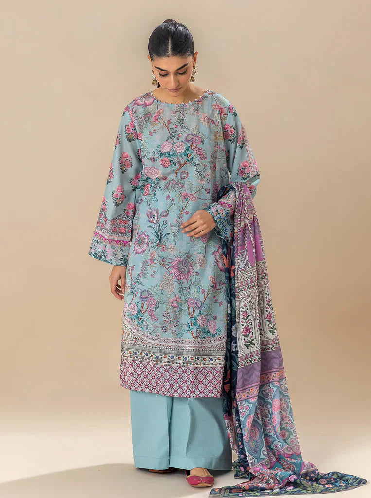 Morbagh | Lawn Collection 24 | SOUL BLUE - House Of Hania