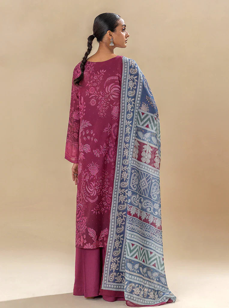 Morbagh | Lawn Collection 24 | WINE WARMTH - House Of Hania