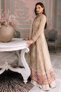 Motifz-3391-LENTERNITE EMBROIDERED SILK NET - House Of Hania
