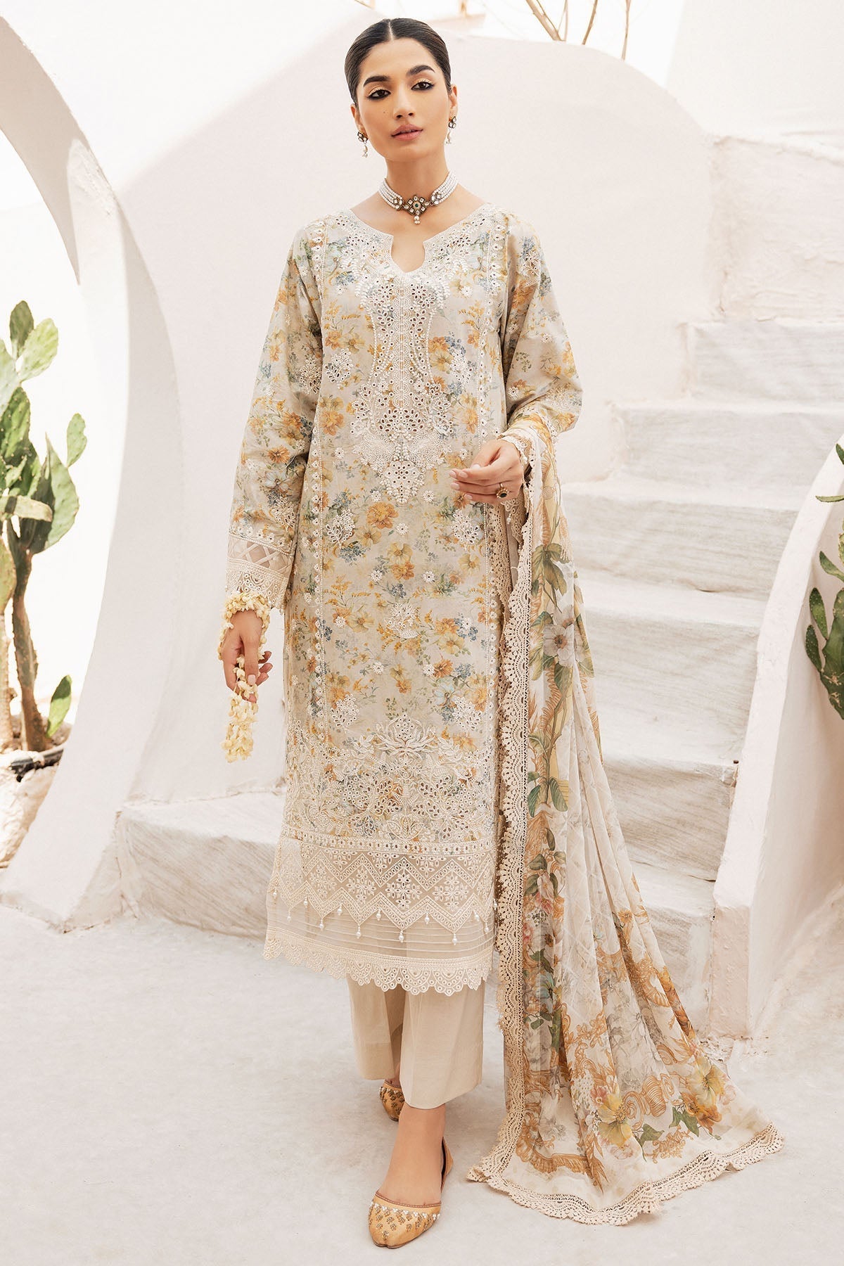 Motifz | Amal Lawn | 4721-ZEINA - House Of Hania