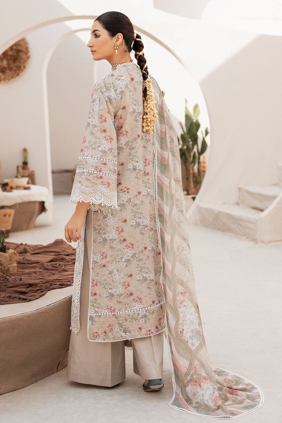 Motifz | Amal Lawn | 4722-MAHROSH - House Of Hania