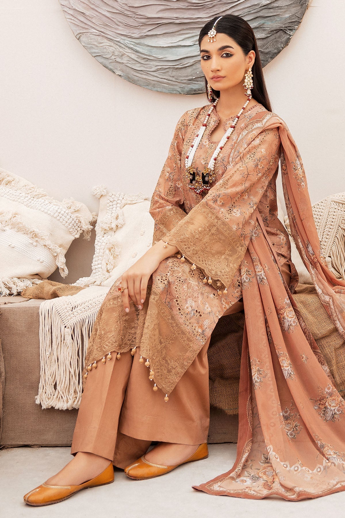 Motifz | Amal Lawn | 4723-AALIYA - House Of Hania