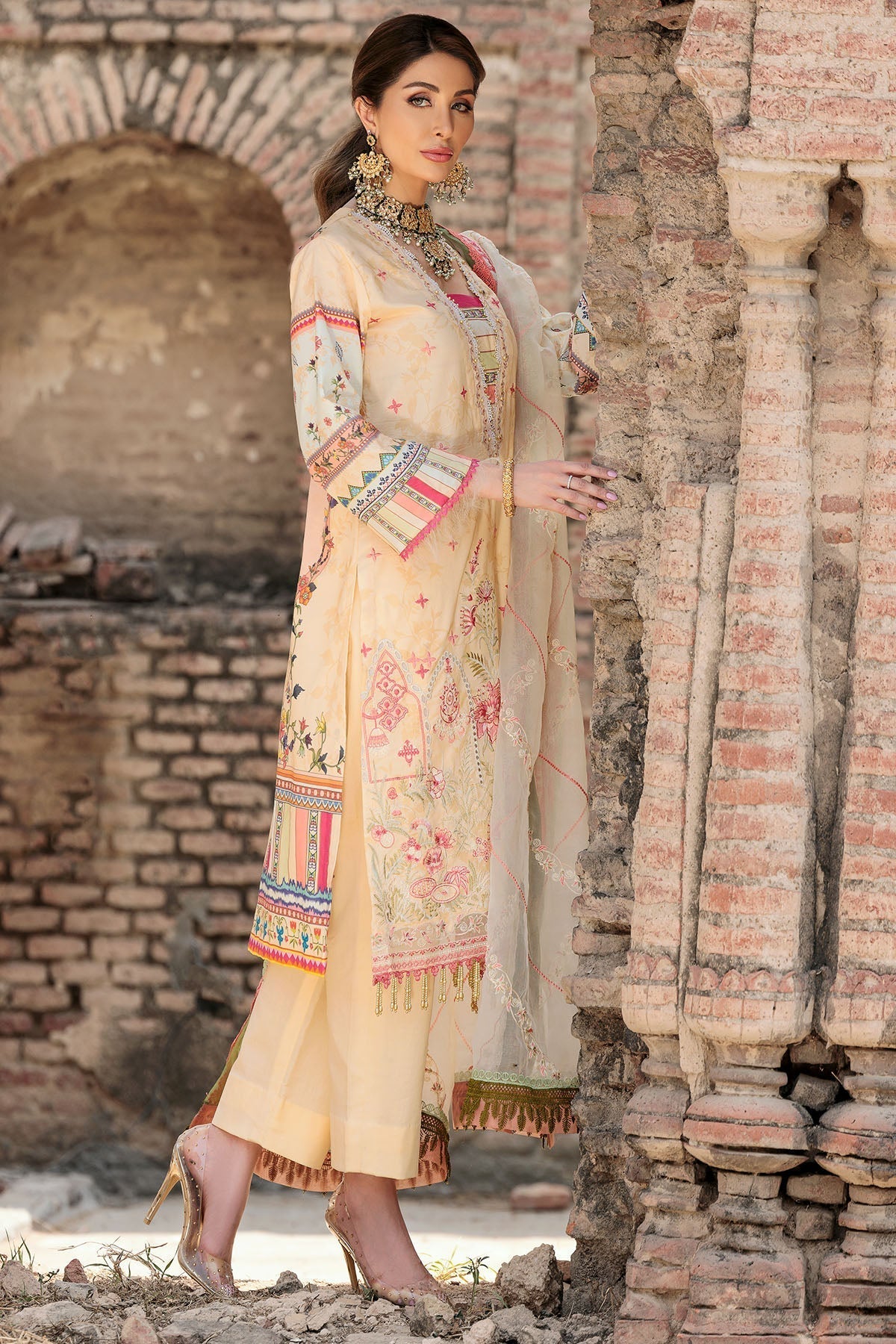 Motifz | Amal Luxury Lawn | 3301 - House Of Hania