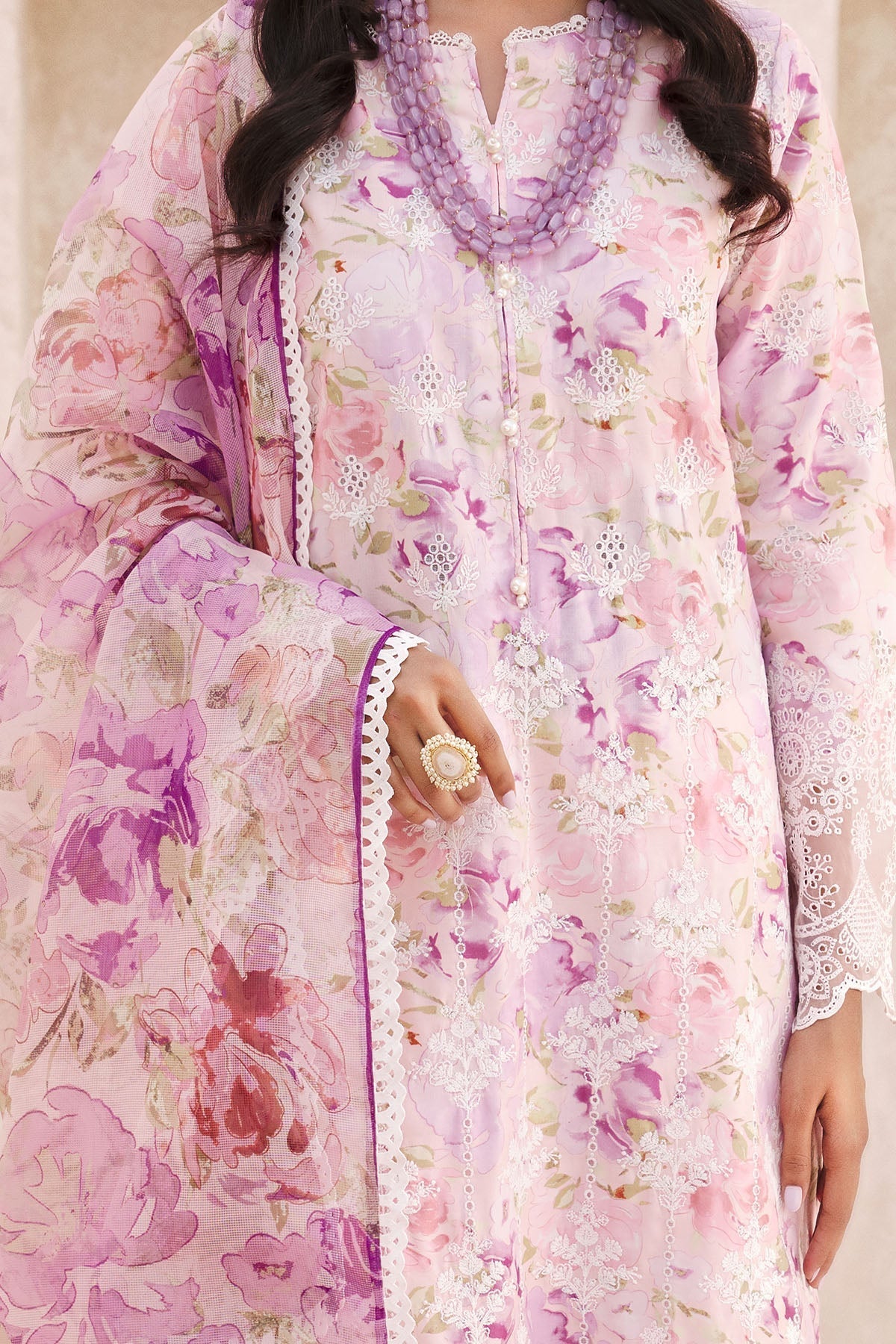 Motifz | Amal Luxury Lawn | 3738 - House Of Hania