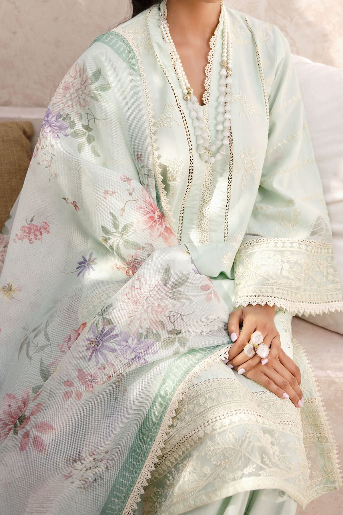 Motifz | Amal Luxury Lawn | 3743 - House Of Hania