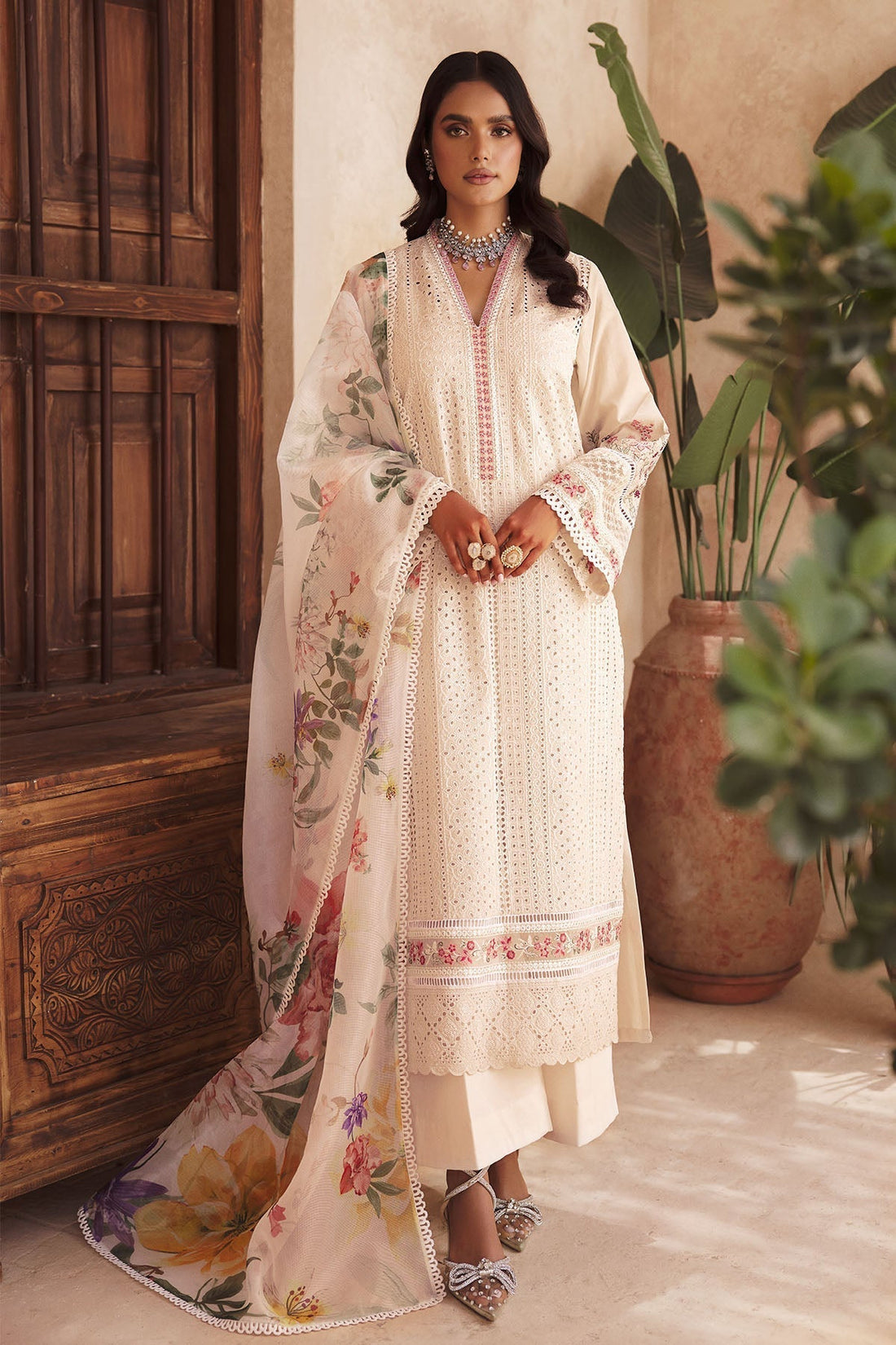 Motifz | Amal Luxury Lawn | 3744 - House Of Hania