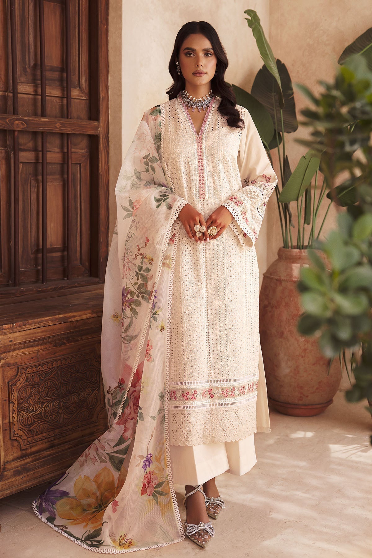 Motifz | Amal Luxury Lawn | 3744 - House Of Hania