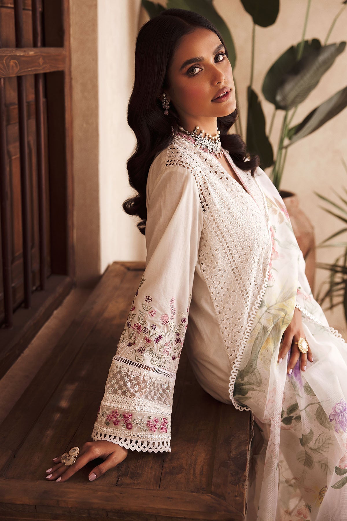 Motifz | Amal Luxury Lawn | 3744 - House Of Hania