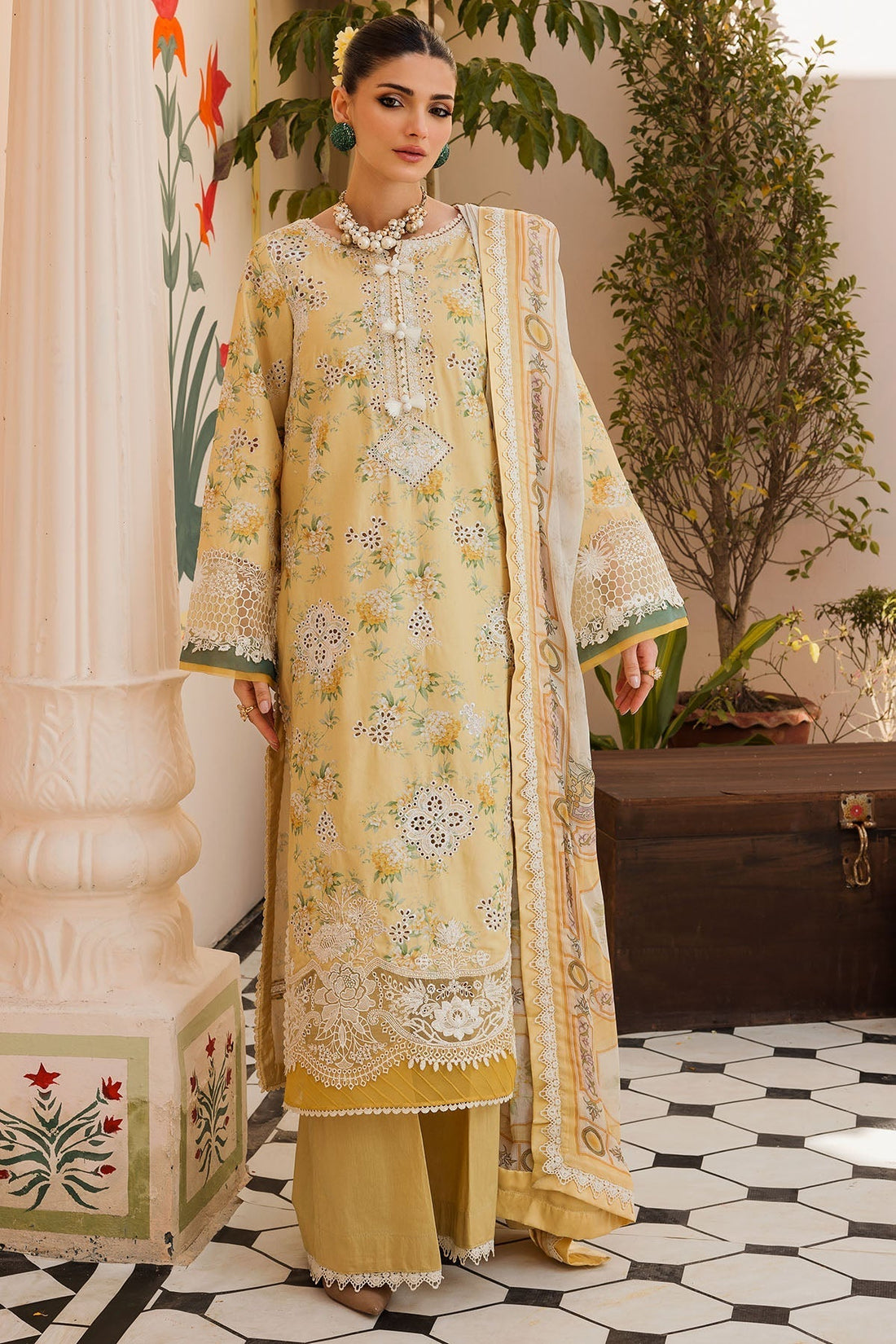 Motifz | Amal Luxury Lawn | 4623 - House Of Hania