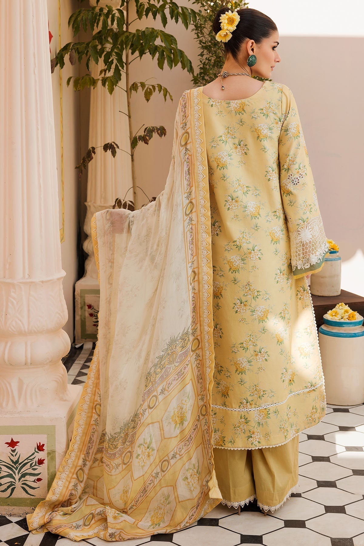 Motifz | Amal Luxury Lawn | 4623 - House Of Hania