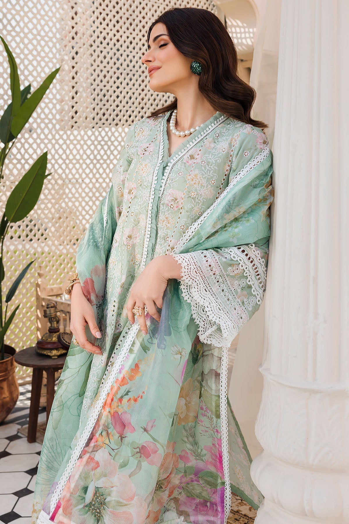 Motifz | Amal Luxury Lawn | 4624 - House Of Hania