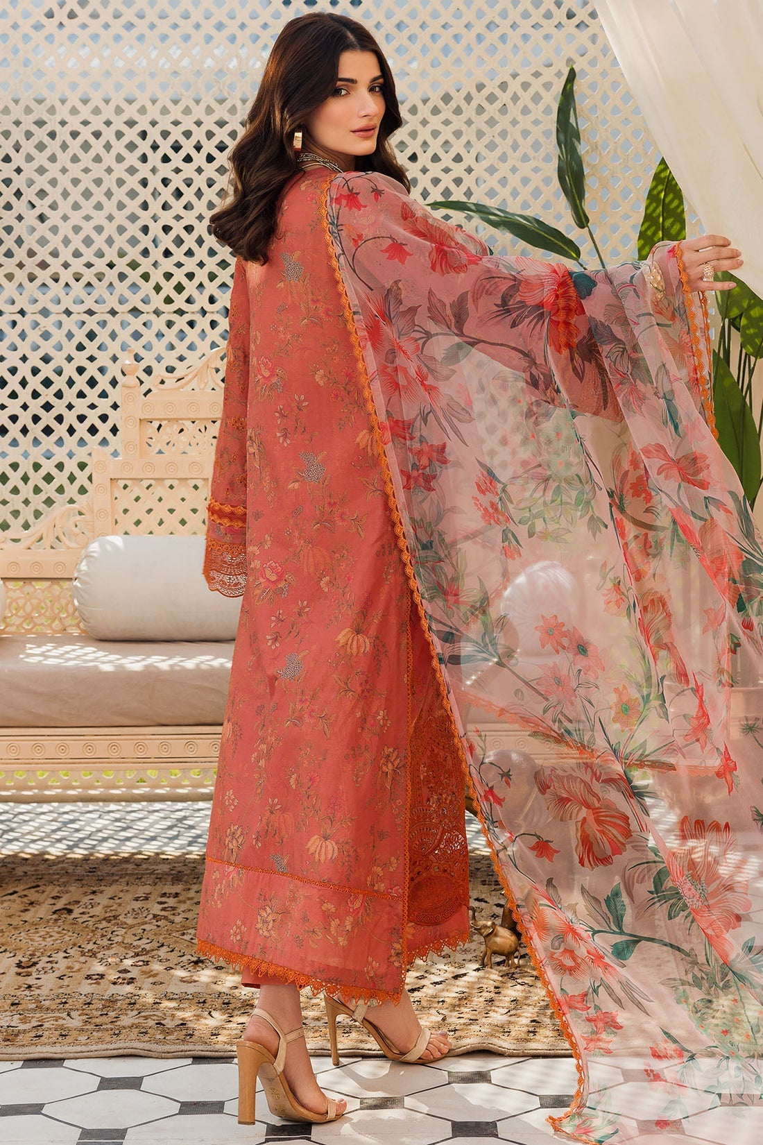 Motifz | Amal Luxury Lawn | 4626 - House Of Hania