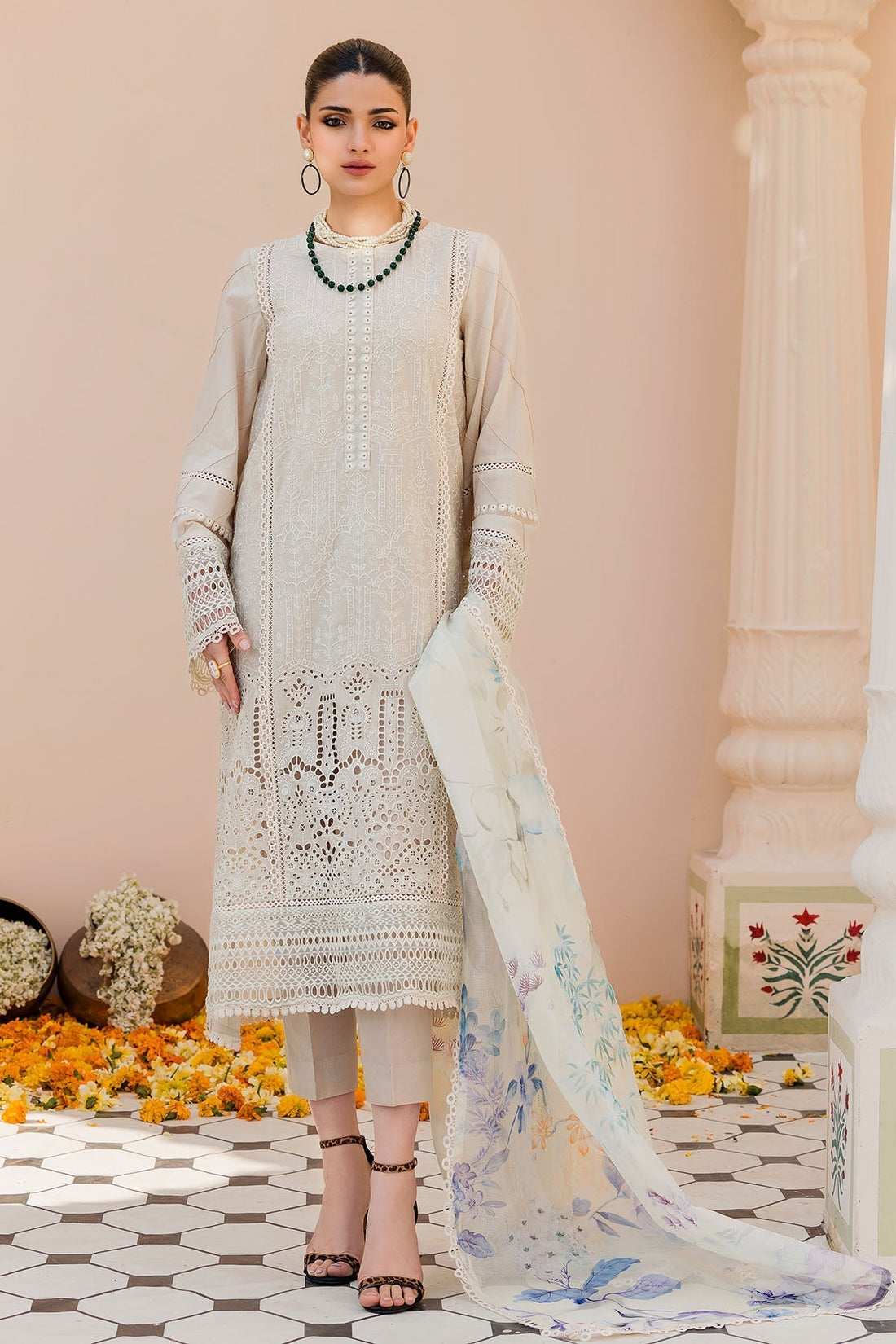Motifz | Amal Luxury Lawn | 4629 - House Of Hania