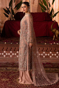 Motifz | Bridal Couture | 0011-REEM EMBROIDERED SILK NET STITCHED - House Of Hania
