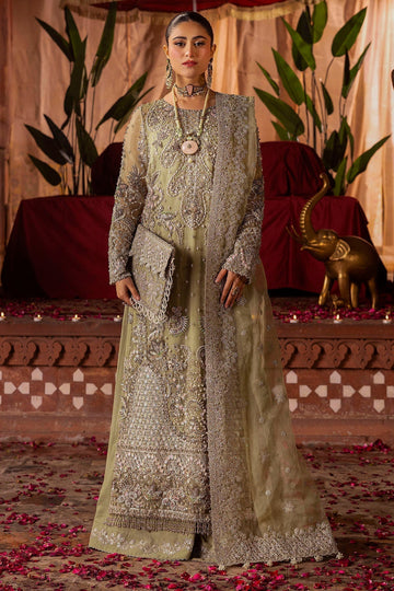 Motifz | Bridal Couture | 0016-MEERAZ EMBROIDERED ORGANZA STITCHED - House Of Hania