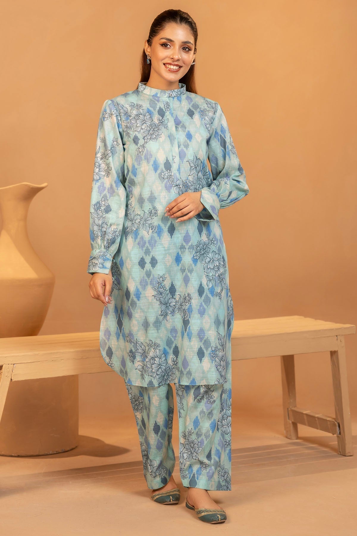 Motifz | Co Ord Sets | 5218-SAFA - House Of Hania