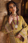 Motifz | EMBROIDERED CRINKLE CHIFFON | 4129-BAKHTAWAR - House Of Hania