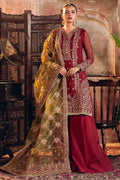 Motifz | EMBROIDERED CRINKLE CHIFFON | 4817-TABEER - House Of Hania