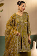 Motifz | EMBROIDERED CRINKLE CHIFFON | 5577-ROMY - House Of Hania