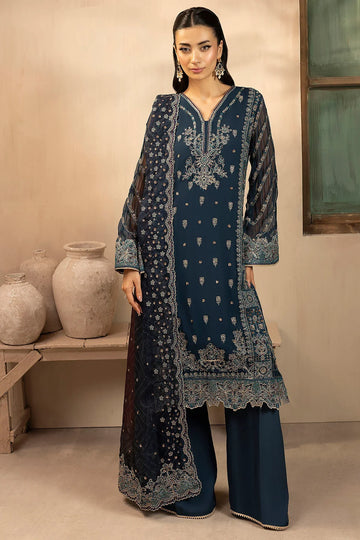 Motifz | EMBROIDERED CRINKLE CHIFFON | 5581-DELLA - House Of Hania
