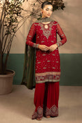 Motifz | EMBROIDERED CRINKLE CHIFFON | 5582-JENNA - House Of Hania