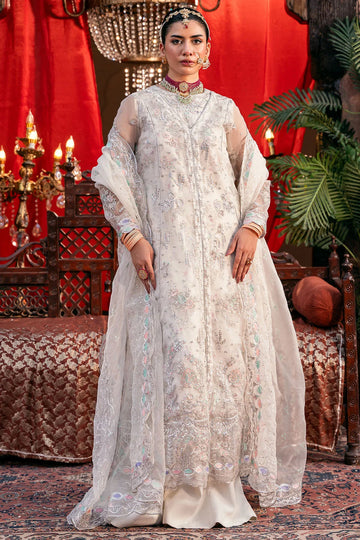 Motifz | EMBROIDERED ORGANZA | 4829-GULNAAR - House Of Hania