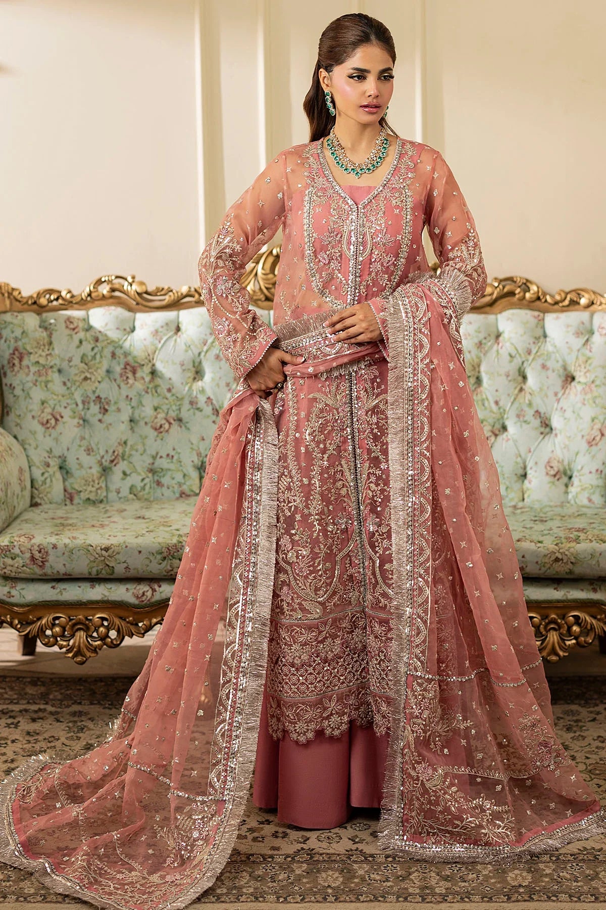 Motifz | EMBROIDERED ORGANZA | 5134-SUMMER - House Of Hania