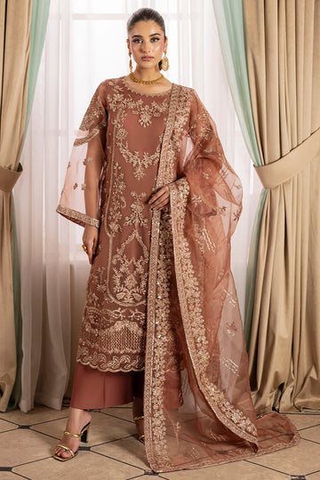 Motifz | EMBROIDERED ORGANZA | 5136-JOURNEE - House Of Hania