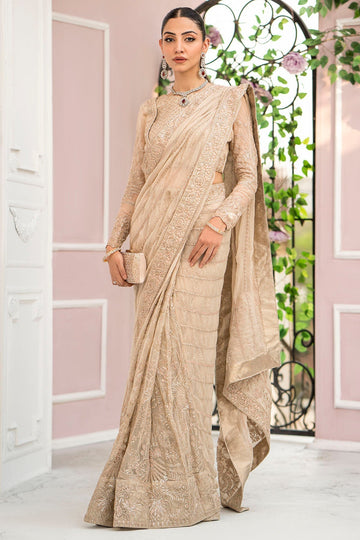 Motifz | EMBROIDERED SILK NET | 4119-LYANNA - House Of Hania