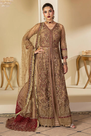 Motifz | EMBROIDERED SILK NET | 5132-MYLAH - House Of Hania