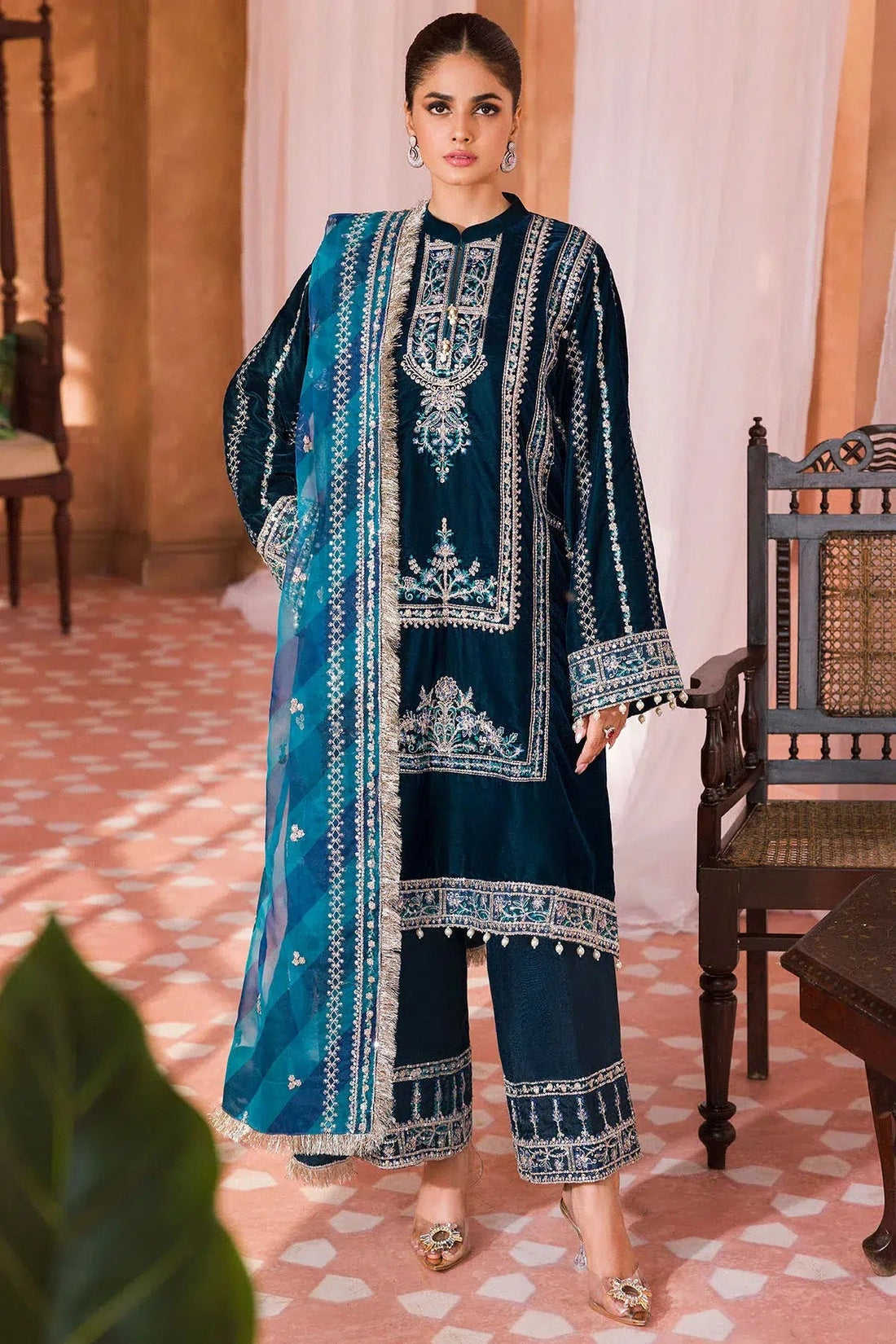 Motifz | Grand Velour Velvet Collection | 4401 - House Of Hania