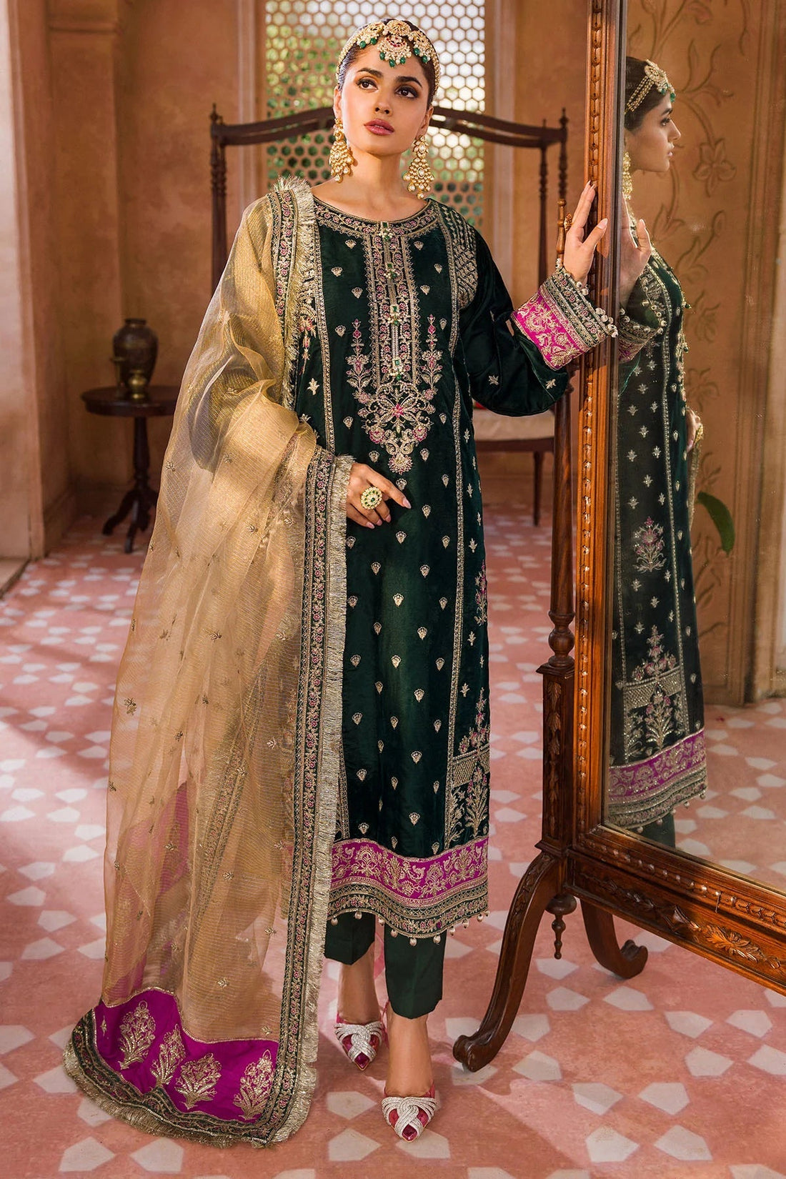 Motifz | Grand Velour Velvet Collection | 4403 - House Of Hania